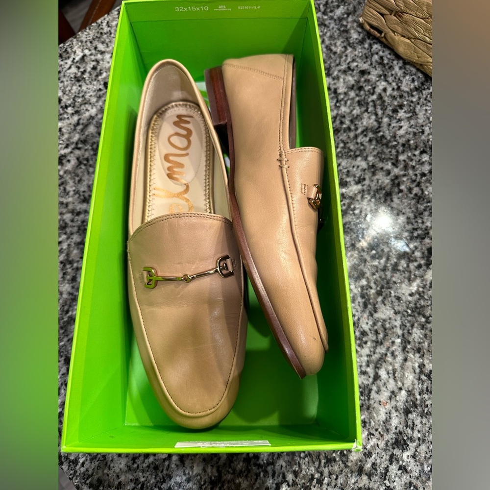 Sam Edelman Loraine Tan Leather Shoes - Size 10.5 M